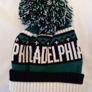 Philadelphia Knit Beanie with Pom